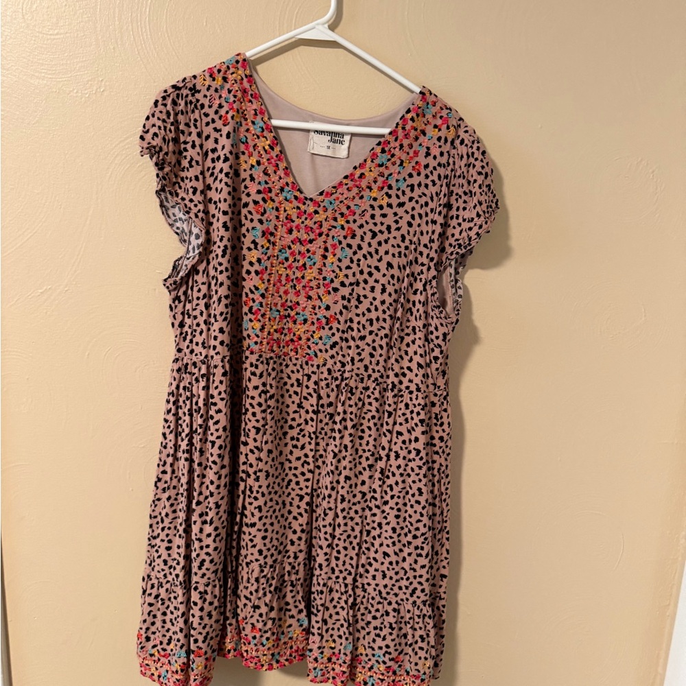 Savanna Jane Multicolor Embroidered Top